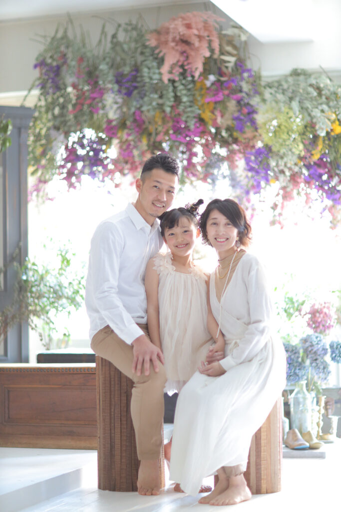 岡崎の家族写真
